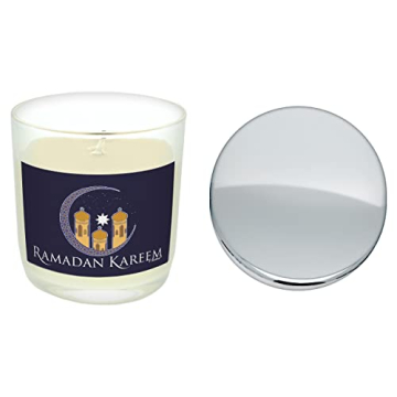 Apple Scented Ramadan Candle Jar for Home Decor