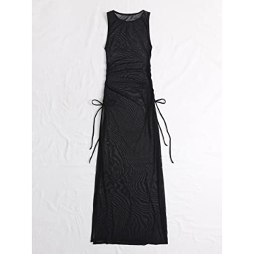 Stylish Verdusa Women's Mesh Cover Up Dress for Beach