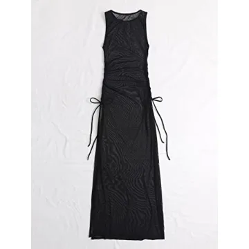 Stylish Verdusa Women's Mesh Cover Up Dress for Beach