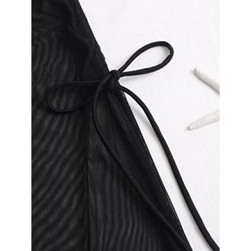 Stylish Verdusa Women's Mesh Cover Up Dress for Beach