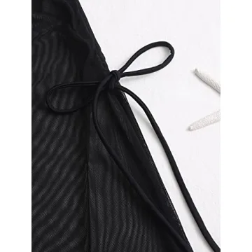 Stylish Verdusa Women's Mesh Cover Up Dress for Beach