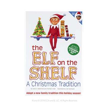The Elf on the Shelf: A Christmas Tradition - Boy Scout Elf with Brown Eyes - Includes Artfully Illu...