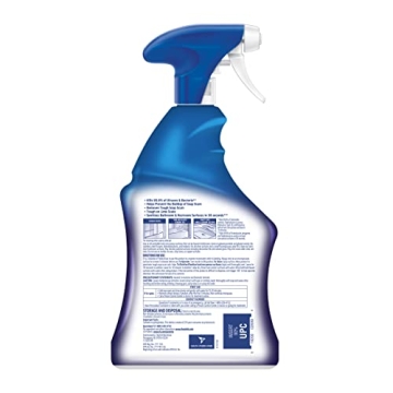 Lysol Power Foaming Cleaning Spray for Bathrooms Clean Shine