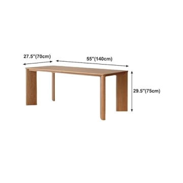SUSUO Rectangle Dining Table - Mid-Century Modern Design