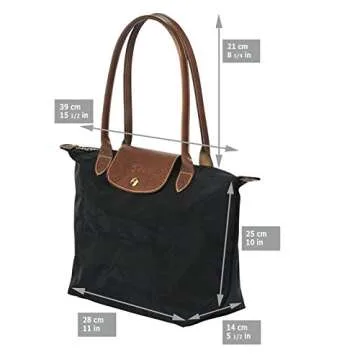 Longchamp Le Pliage Large Folding Tote - Navy Style