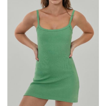 Stylish Ashen Fane Casual Cotton Mini Dress for Women