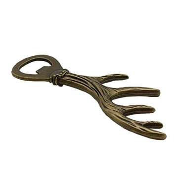 LSJ Deer Antler Bottle Opener - Unique Gifting Solution