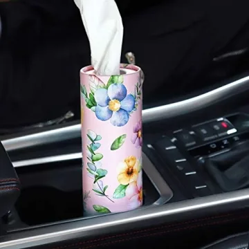 Stylish Winoo Car Tissue Holder 4-Pack for Convenience