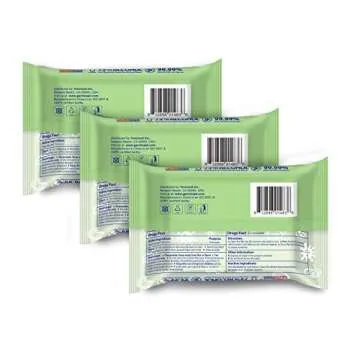 Germisept 75% Alcohol Advanced Hand Sanitizing Wipes 3 Packs of 50 Count/Pack = 150 Wipes