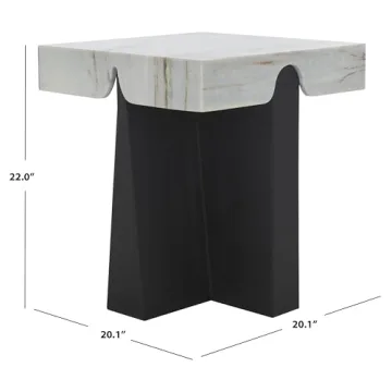 SAFAVIEH Roxandra Accent Table - Chic Marble Design