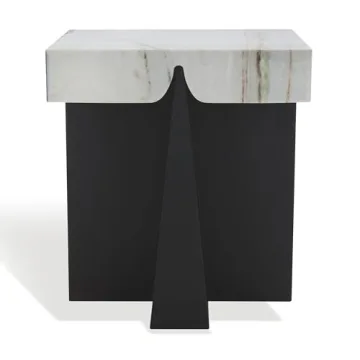 SAFAVIEH Roxandra Accent Table - Chic Marble Design