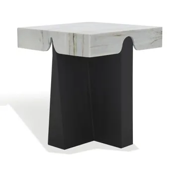 SAFAVIEH Roxandra Accent Table - Chic Marble Design