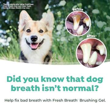 TropiClean Fresh Breath Oral Care Kit for Large Dogs