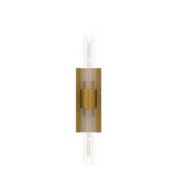 ZHTIECHUI Brass Wall Sconces with Elegant Glass Shades