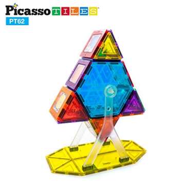 PicassoTiles Construction Kit Ferris Wheel Set for Kids