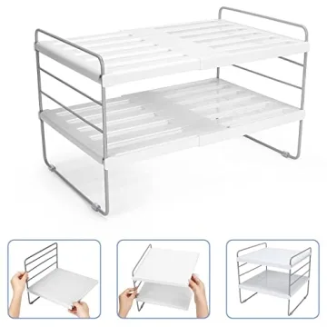 MAGLADY Adjustable Kitchen Organizer for Foil & Wrap
