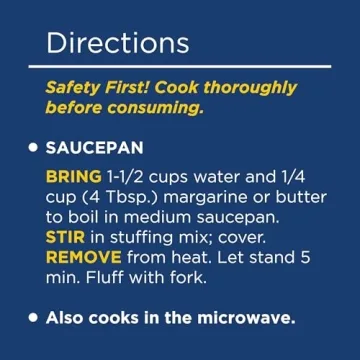 Stove Top Cornbread Stuffing Mix Ready in 5 Minutes