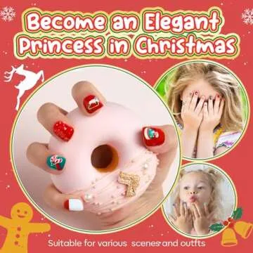 Modelones Kids Press on Nails Set - 144 Pcs for Fun