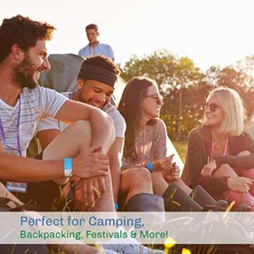 2 Person Camping Tent with Rain Fly and Carrying Bag - Lightweight Outdoor Tent for Backpacking, Hiking, or Beach Use by Wakeman Outdoors (Green)