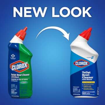 CloroxPro Commercial Solutions, Clorox Manual Toilet Bowl Cleaner with Bleach, Automatic Toilet Clea...