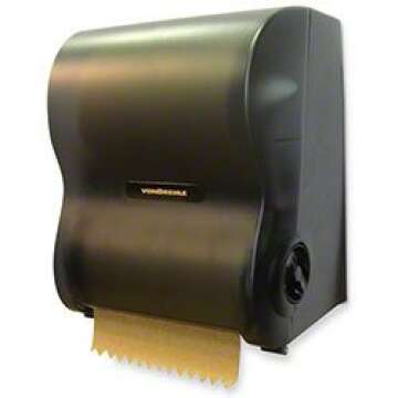 VonDrehle 1061 10" Hands Free Auto Cut Mechanical Towel Dispenser for All Restroom Needs