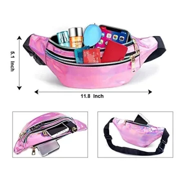 Holographic Fanny Pack - Fashionable Shoulder Bags for All