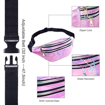 Holographic Fanny Pack - Fashionable Shoulder Bags for All