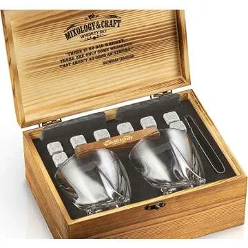 Whiskey Chilling Glasses for the Perfect Gift