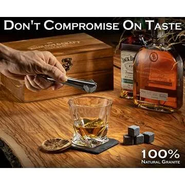 Whiskey Chilling Glasses for the Perfect Gift