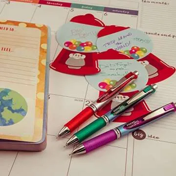 Pentel EnerGel Deluxe RTX Retractable Pens - Smooth Writing Experience