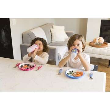 Playtex Mealtime Paw Patrol Utensils for Boys Including 1 Spoon and 1 Fork(Pack of 1)