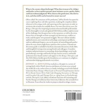 On Being a Therapist - A Guide to Exploring the Therapeutic Journey and Insights