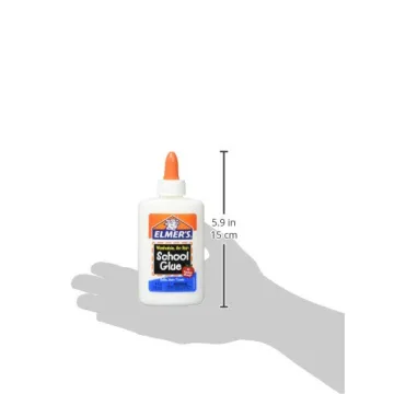 Elmer's Washable No-Run School Glue, Perfect for Crafting