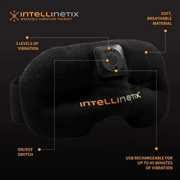 Comfort Eye Mask with Vibration Therapy for Headaches