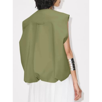 Stylish Tankaneo Women's Casual Zip Up Vest for All Occasions