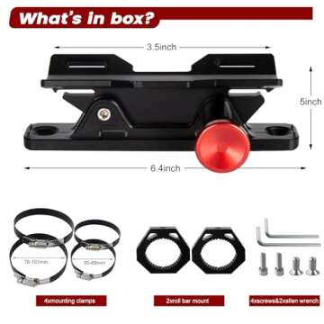 Heavy Duty UTV Fire Extinguisher Mount Kit for Safety