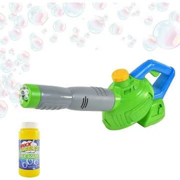 Maxx Bubbles Leaf Blower Toy with Refill Solution