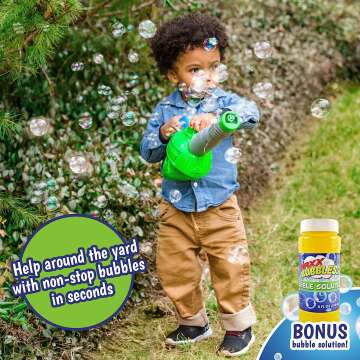 Maxx Bubbles Leaf Blower Toy with Refill Solution