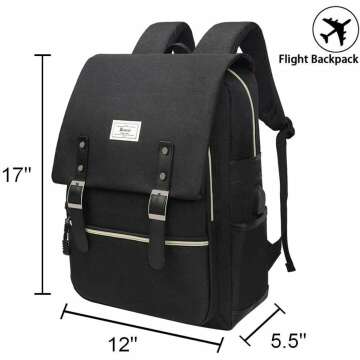 Ronyes Waterproof College Bag for Laptops