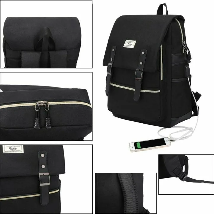Ronyes Waterproof College Bag for Laptops