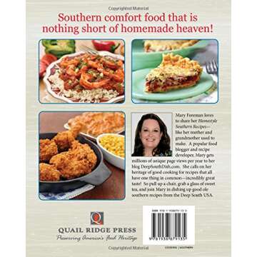 Deep South Dish: Authentic Homestyle Southern Cookbook with Comfort Foods