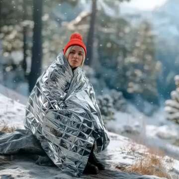 Altland Emergency Blankets for Winter Survival Kits