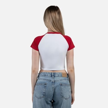 Stylish Hype & Vice Homerun Tee for Women - Alabama Team Spirit