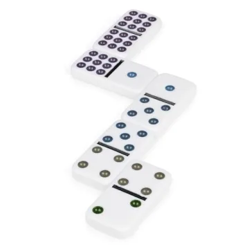 Spin Master Double-Nine Dominoes Set in Storage Tin