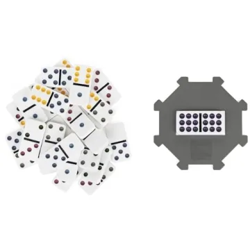 Spin Master Double-Nine Dominoes Set in Storage Tin