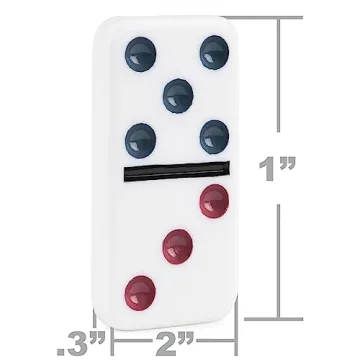 Spin Master Double-Nine Dominoes Set in Storage Tin