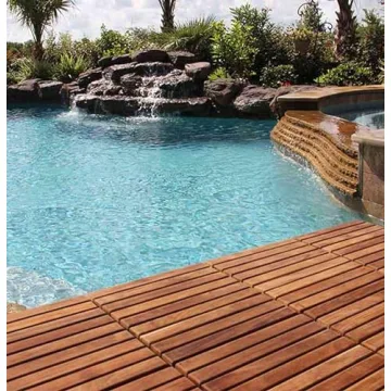 Bare Decor EZ-Floor Teak Wood Tiles for Spa-Like Luxury