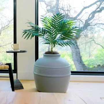 Hidden Cat Litter Box with Planter for Odor Control