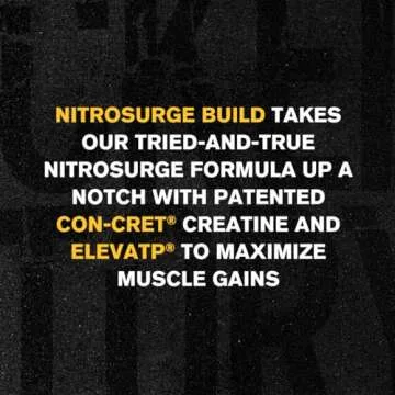 Nitrosurge Build Pre Workout with Creatine for Elite Energy