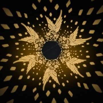 Hummingbird Solar Lanterns Outdoor Waterproof - Birthday Gifts for Women, Men, Mom, Mothers Day Gift...